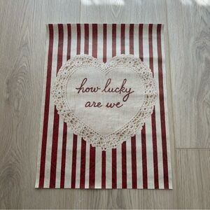 How Lucky Are We Canvas Art Print Poster